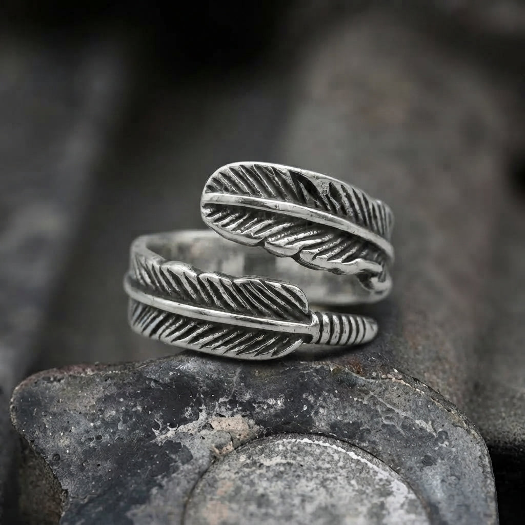 Feather Wrap Ring