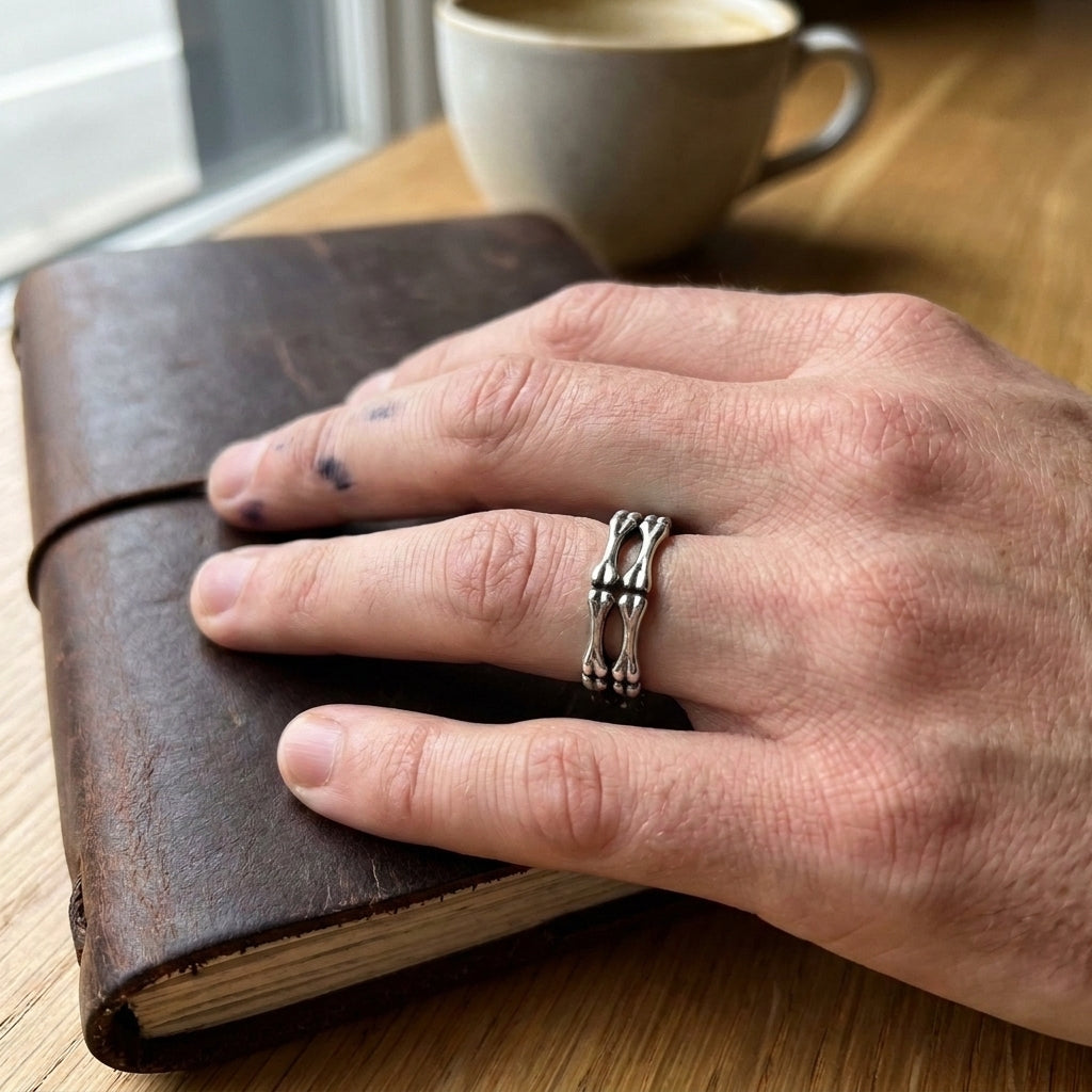 Skeleton Bone Link Ring