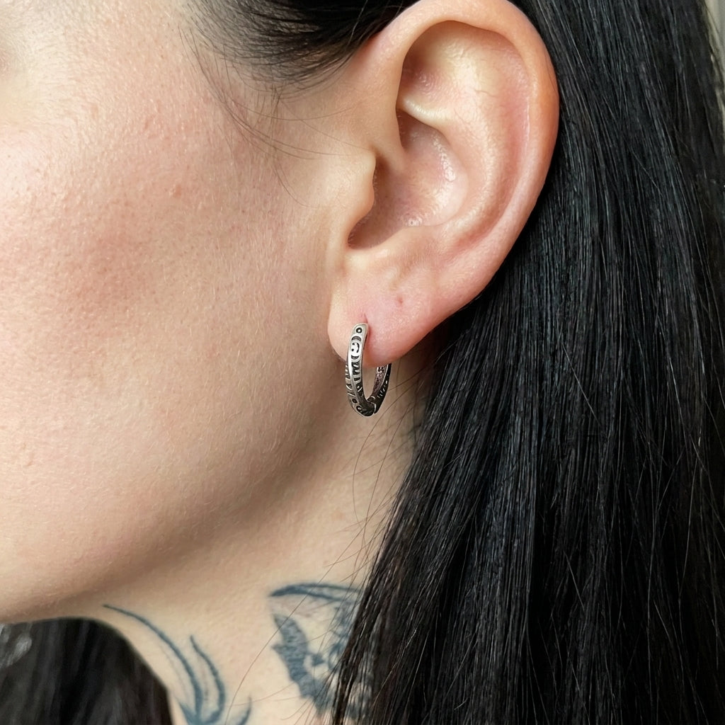 Ancient Script  Earrings