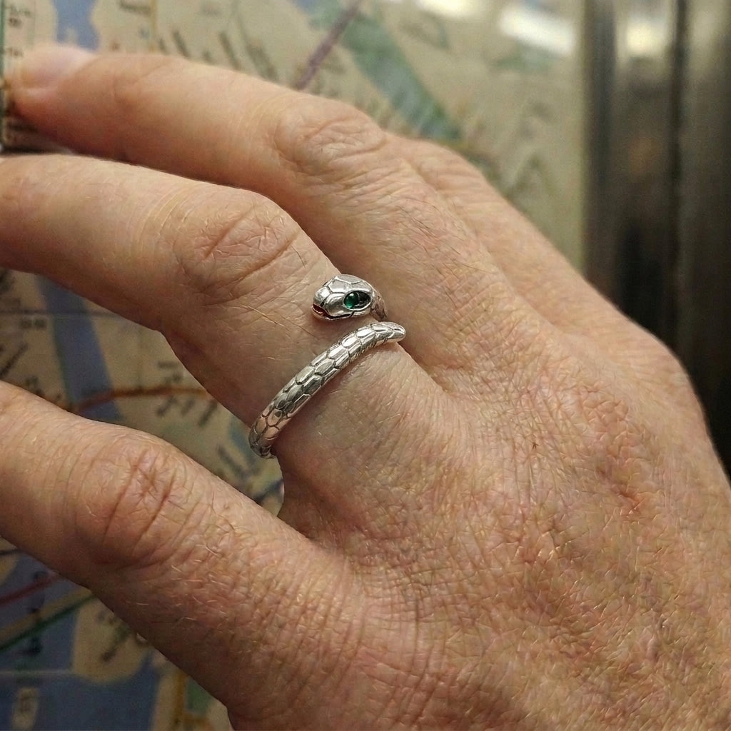 Ouroboros Serpent Ring