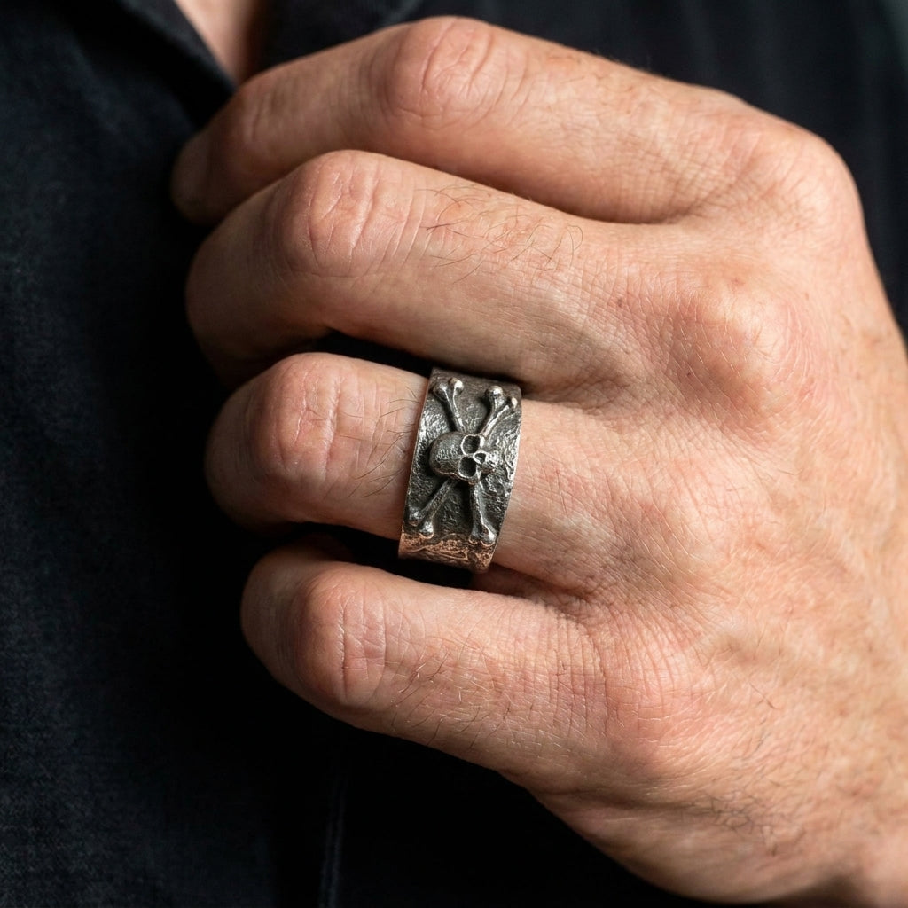 Memento Mori Band Ring