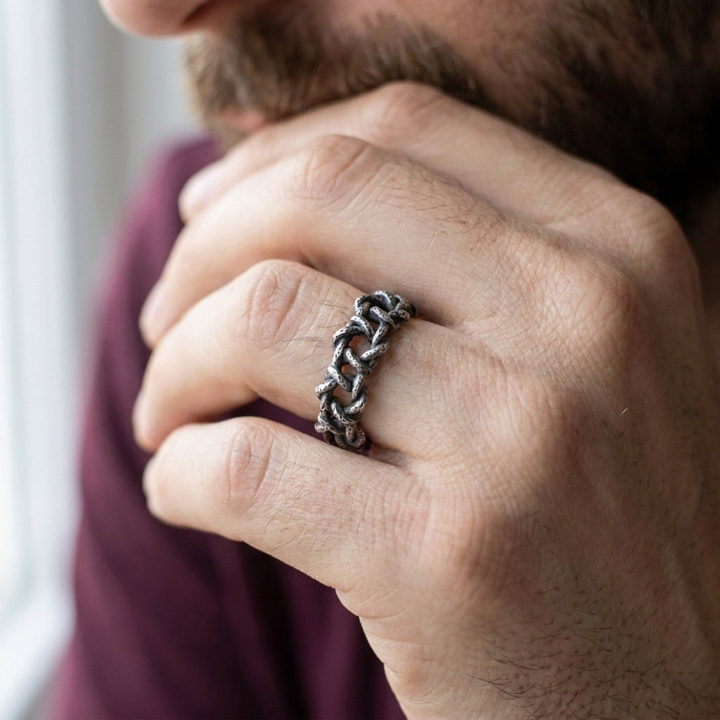 Braided Chain Ring