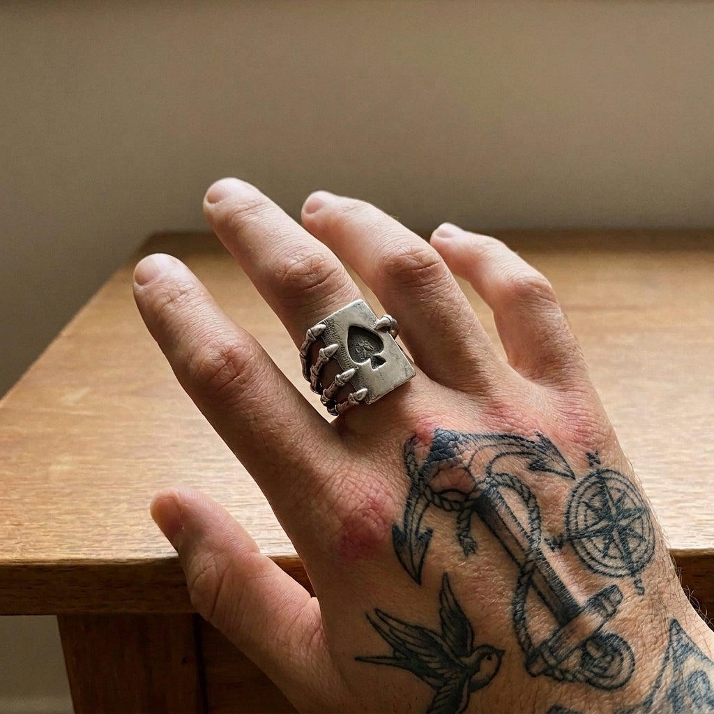 Death's Last Card  Ring