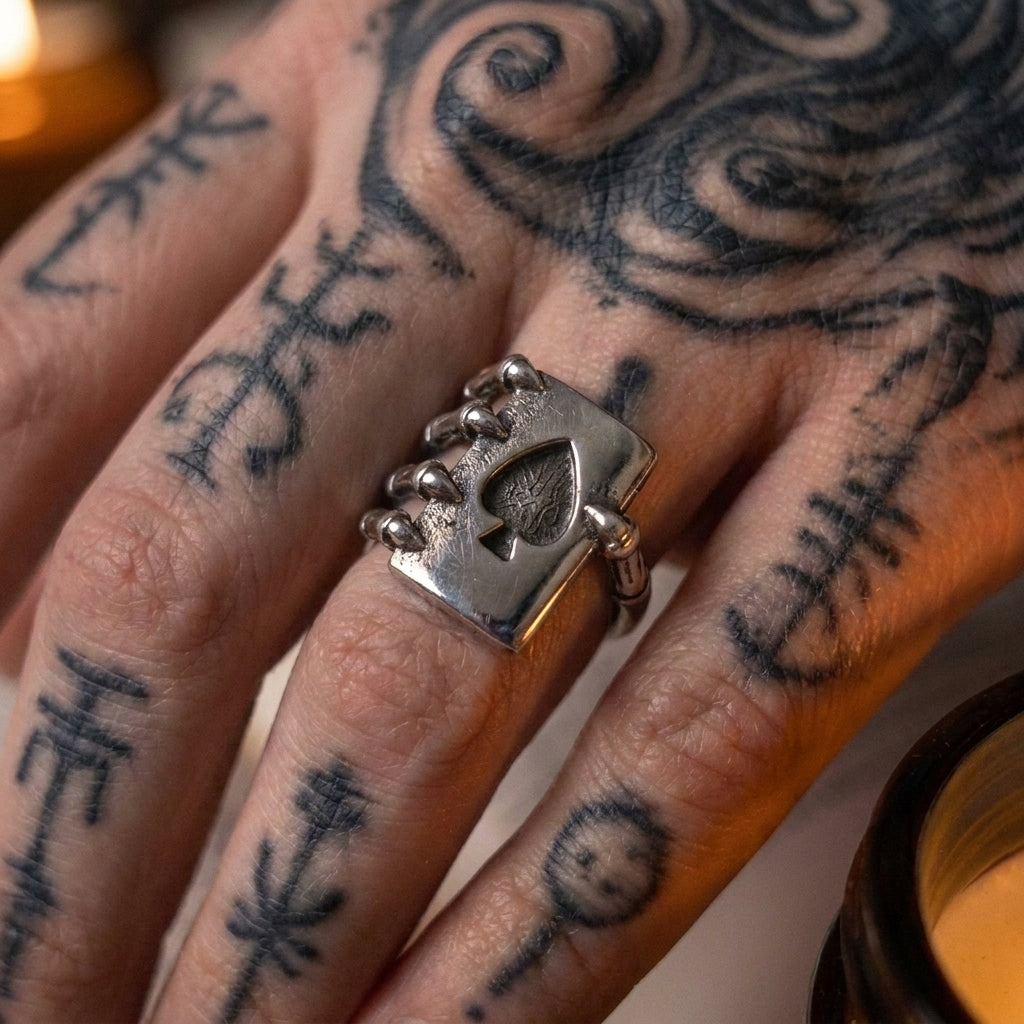 Death's Last Card  Ring