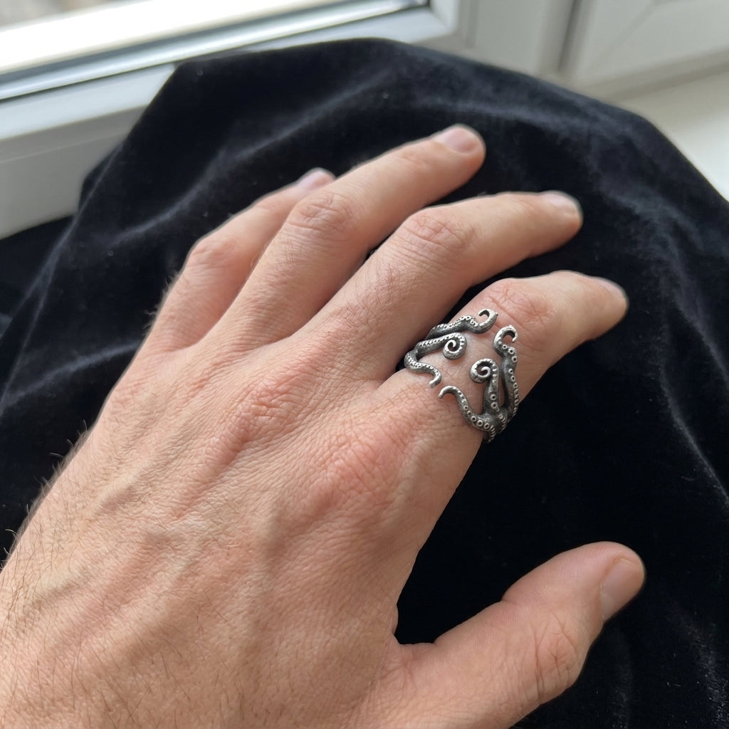 Offener Oktopus-Tentakelring