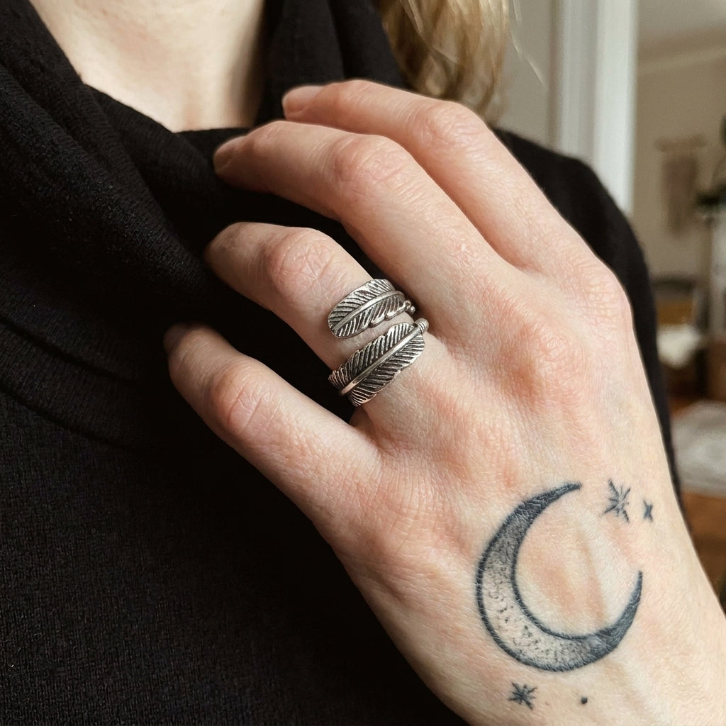 Feather Wrap Ring