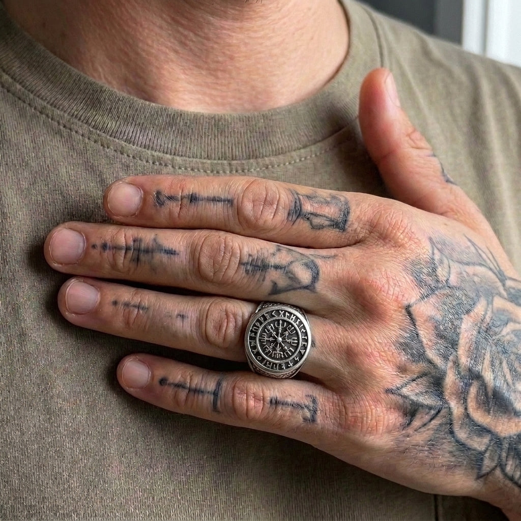 Viking Rune Futhark Ring