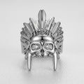 War Chief Skull Ring
