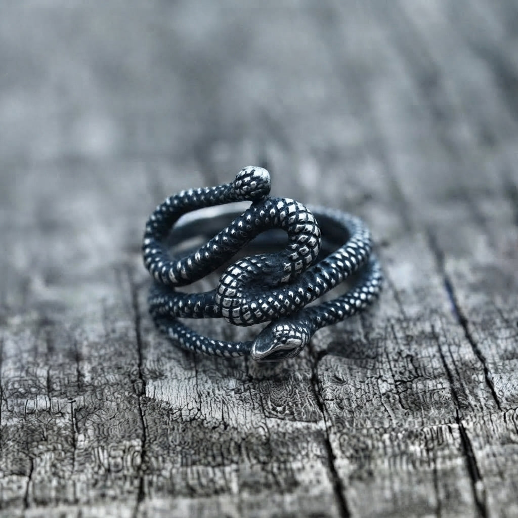 Coiled Serpent Ring