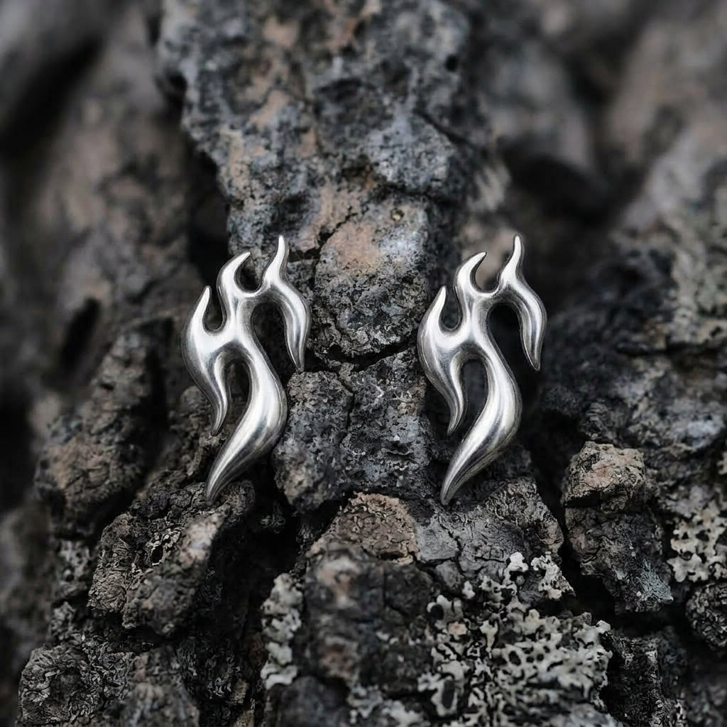 Flame Stud Earrings