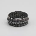 Serpent Scale Band Ring