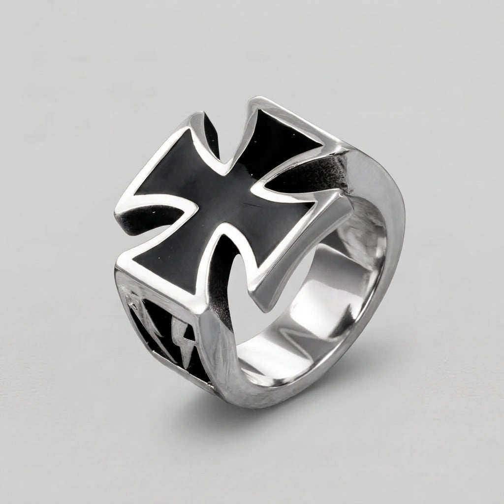 Iron Cross Ring Iron Cross Statement Ring