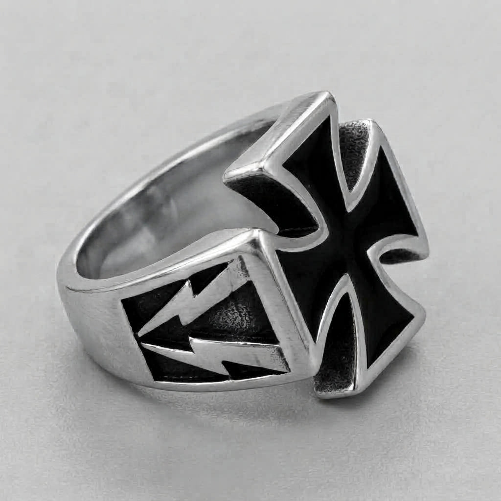 Iron Cross Ring Iron Cross Statement Ring
