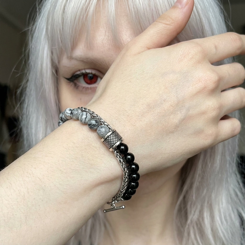 Moon shadow Bracelet