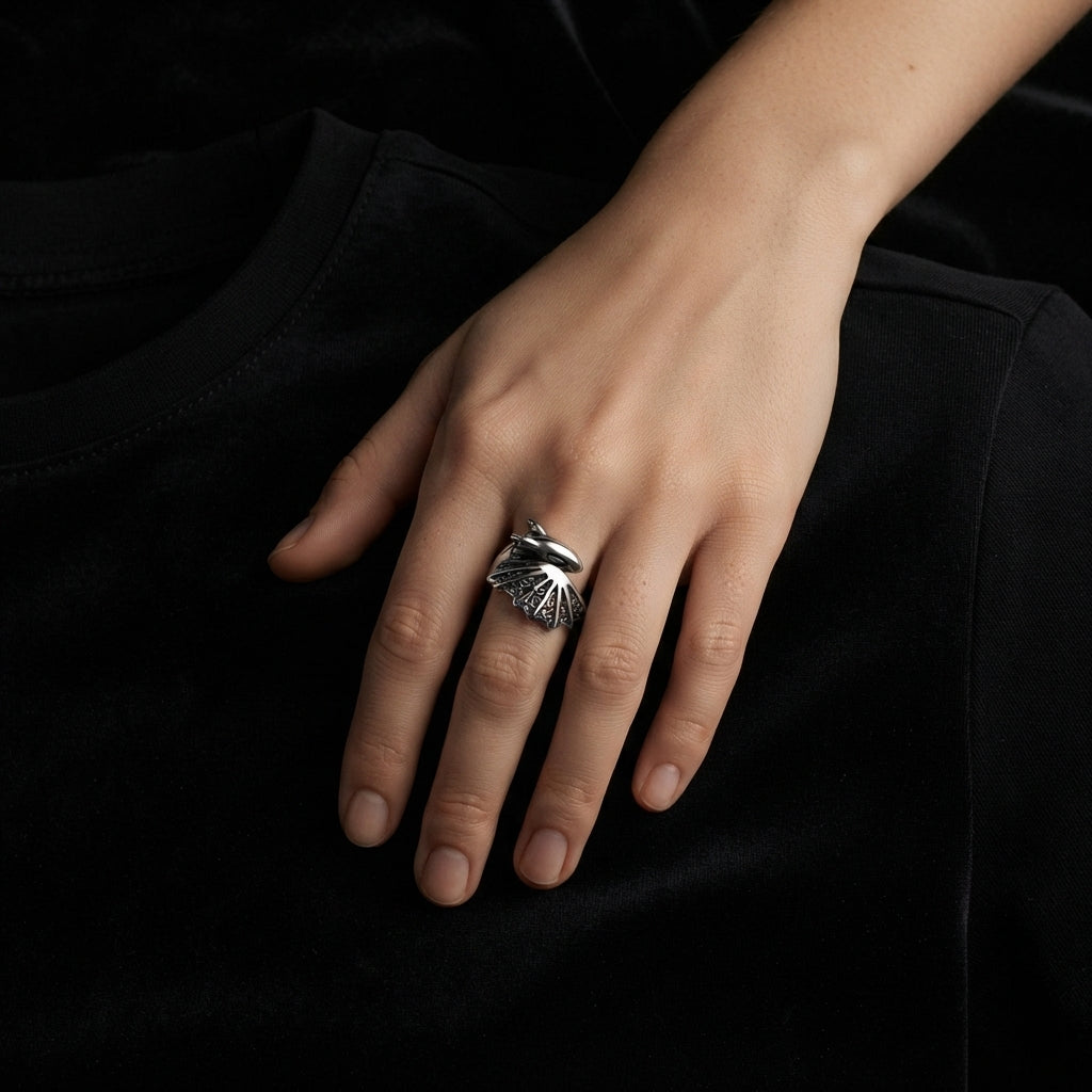 Dragon Wing Wrap Ring