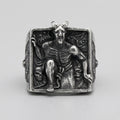Dark Souls Demon Scene Wide Band Ring