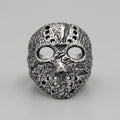 Gothic Jason Voorhees Mask Ring