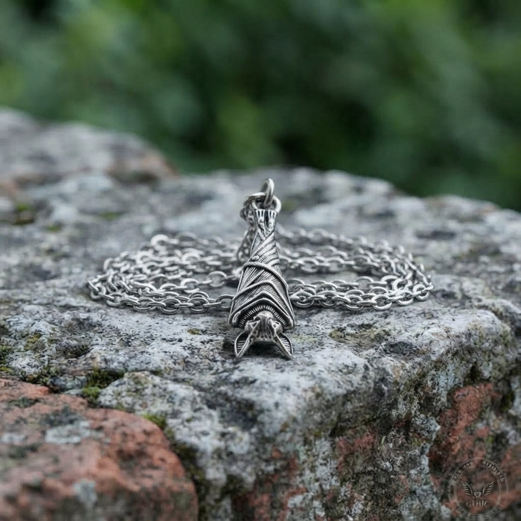 The Resting Bat Necklace