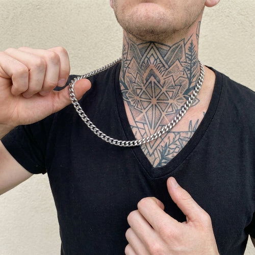 Bold Cuban Link Chain Necklace