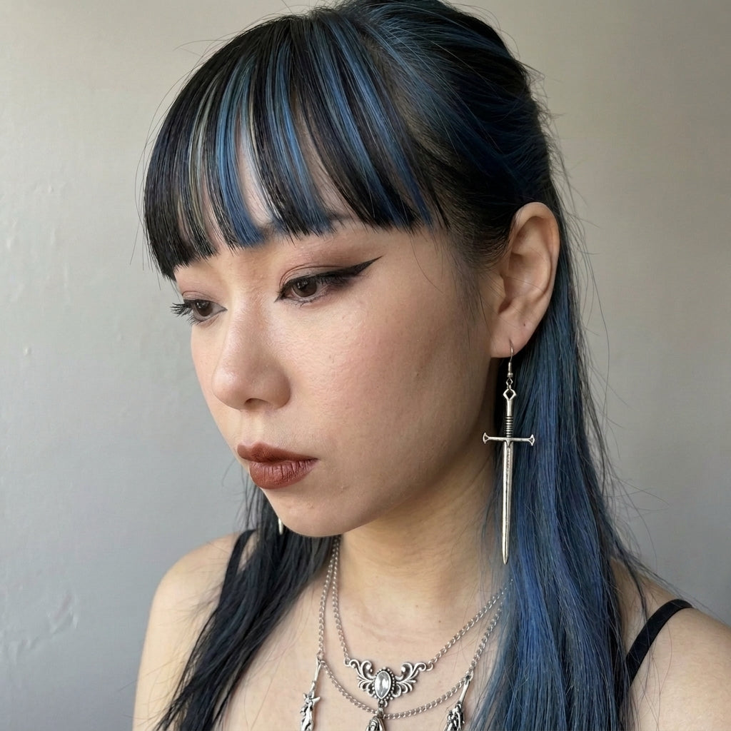 Medieval Blade Earrings