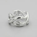 Silver Ember Ring
