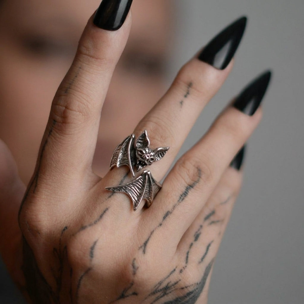Midnight Bat Ring
