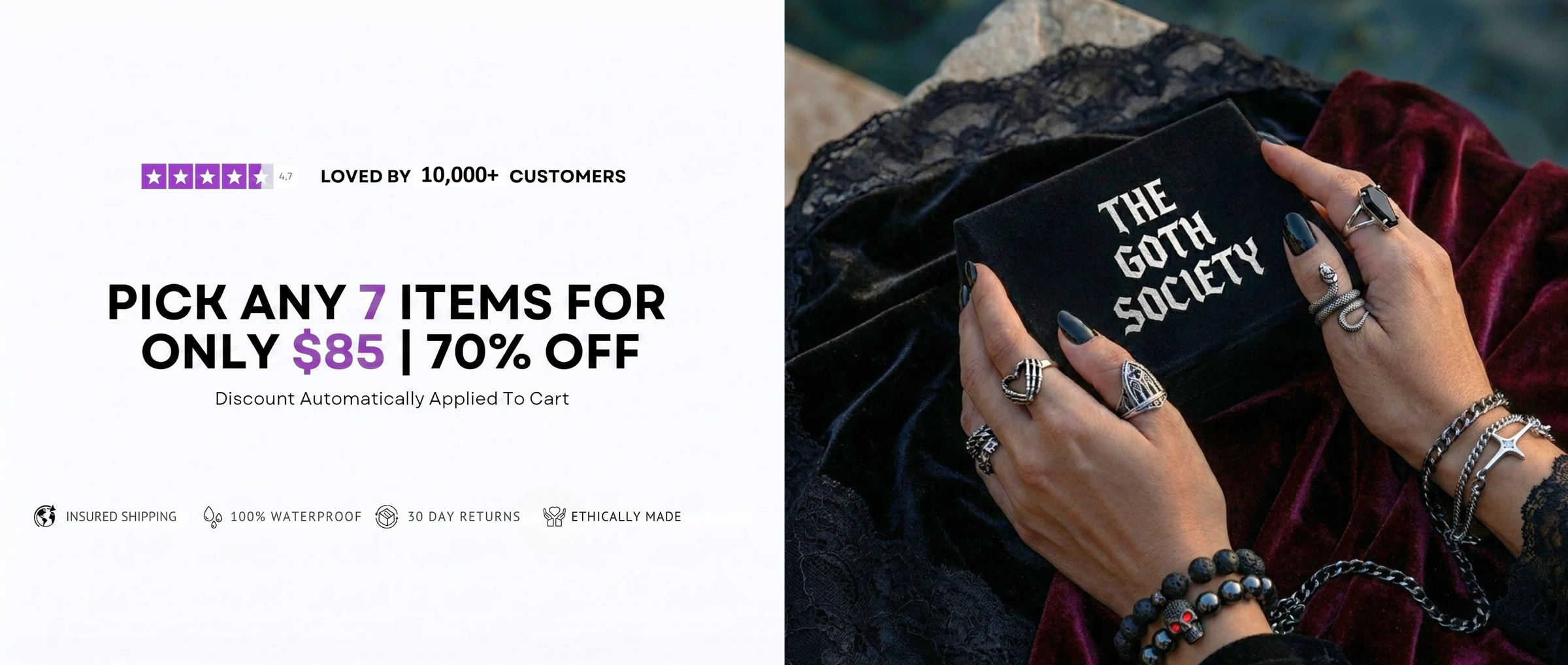 7 for $85 jewelry bundle