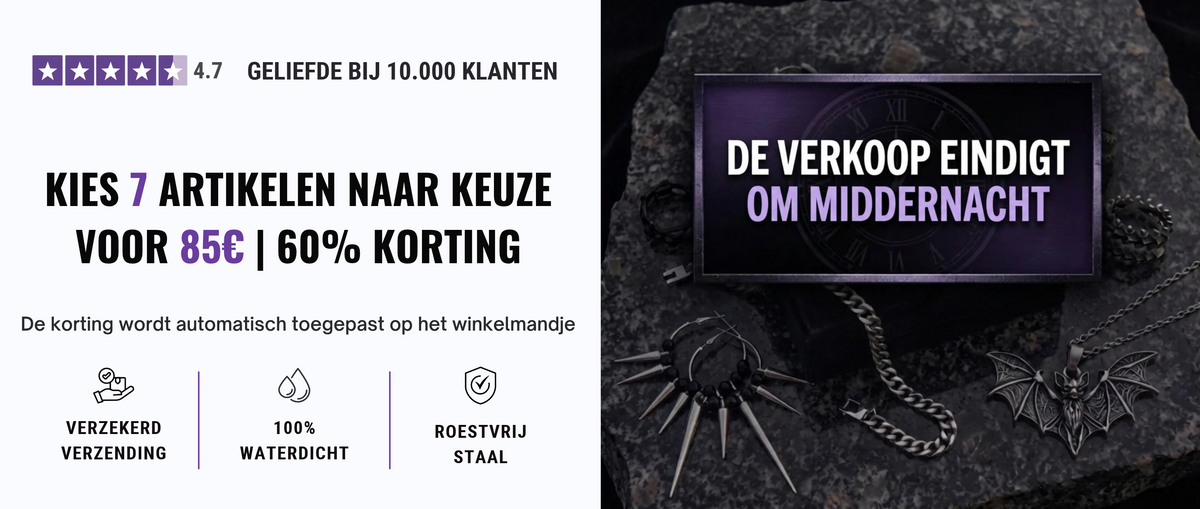 7 voor 85€ sieradenbundel