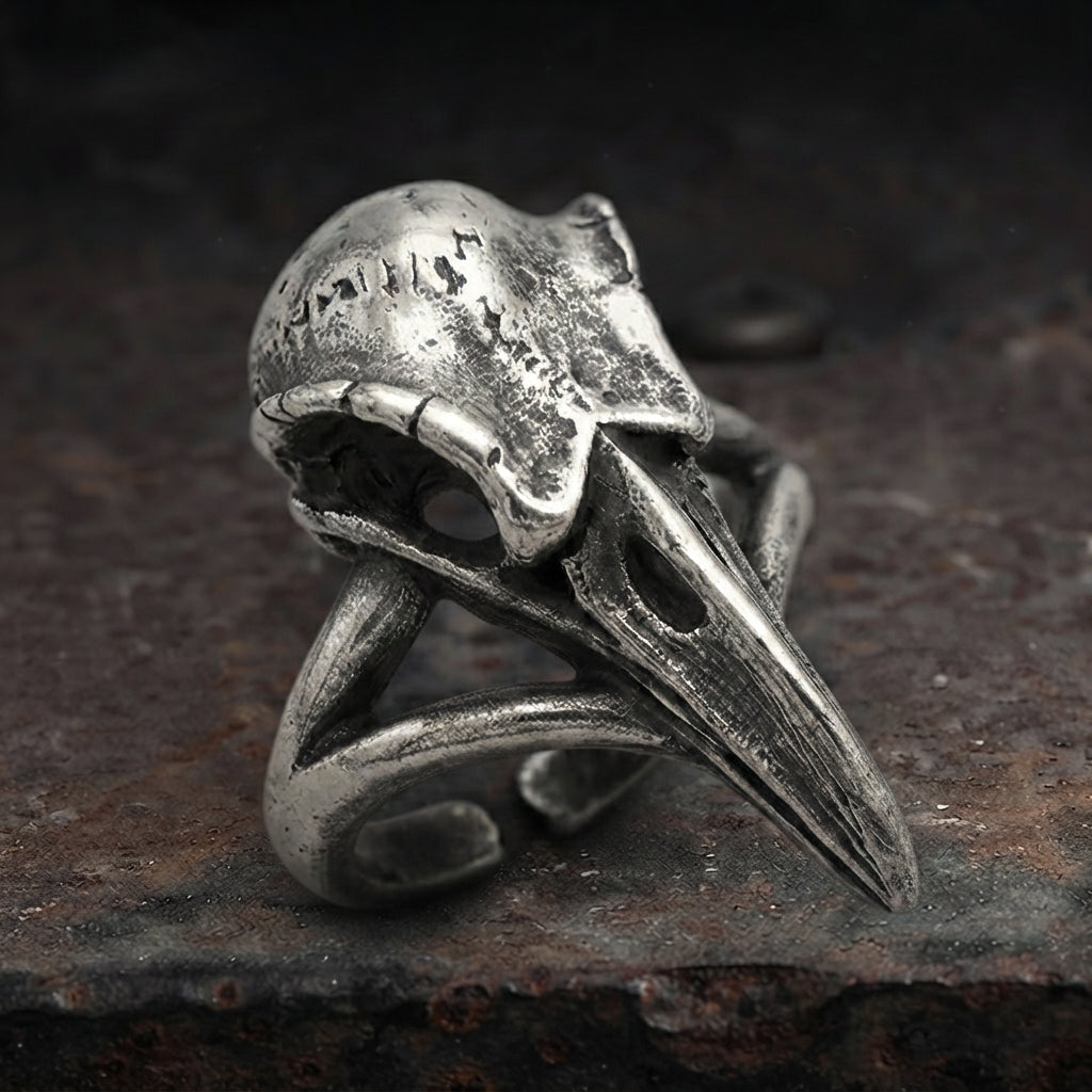 Raven Bone Ring