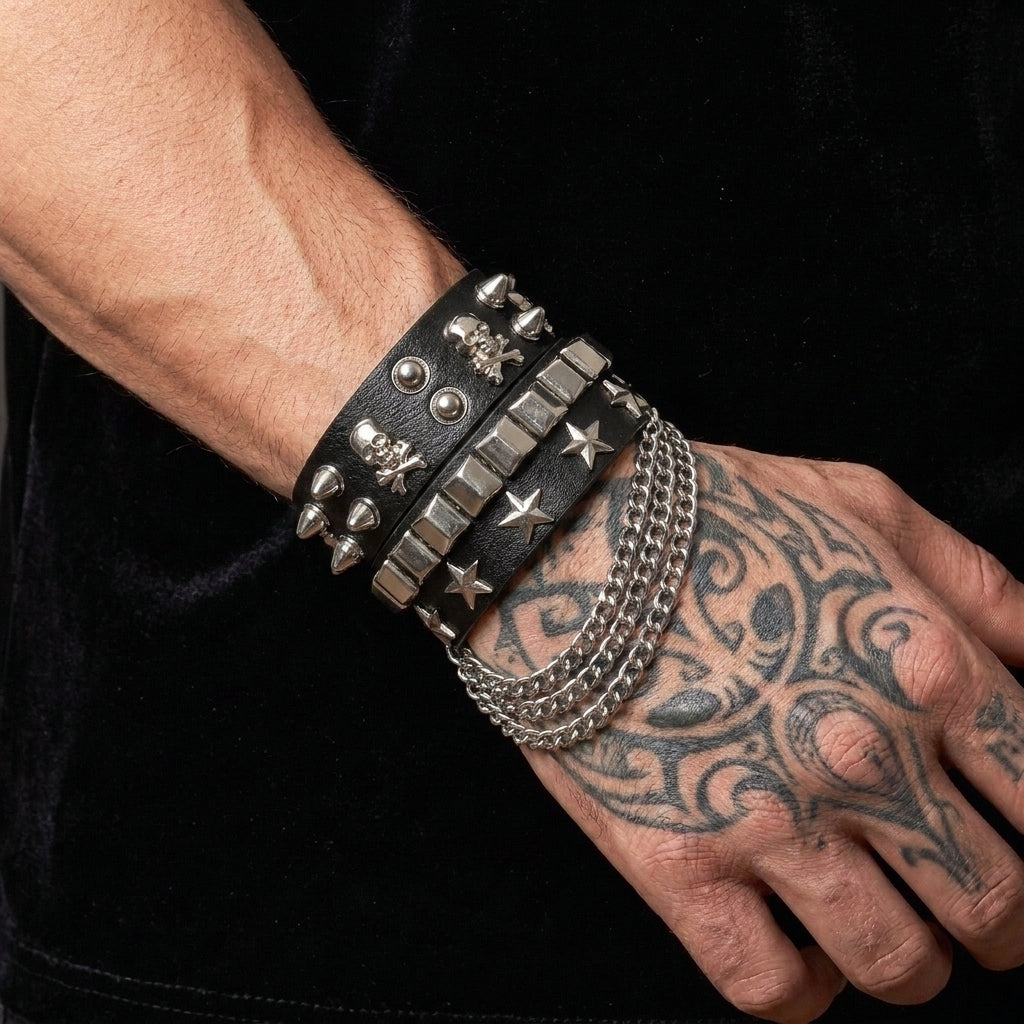 Rebel Edge Bracelet Set