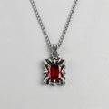 Scarlet Relic Pendant Necklace