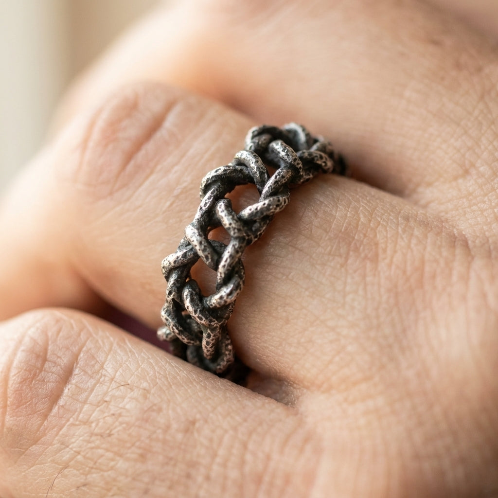 Braided Chain Ring