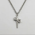 Crystal Orbit North Star Pendant Necklace