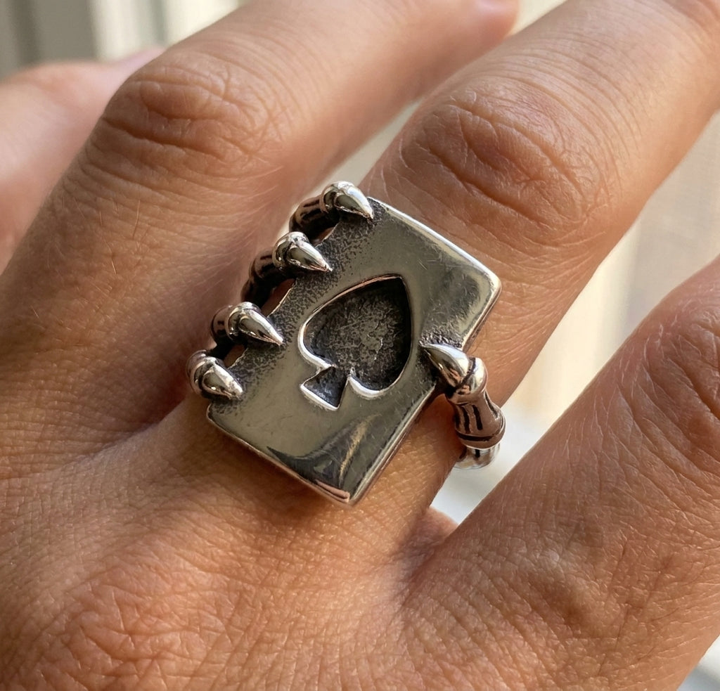 Death's Last Card  Ring