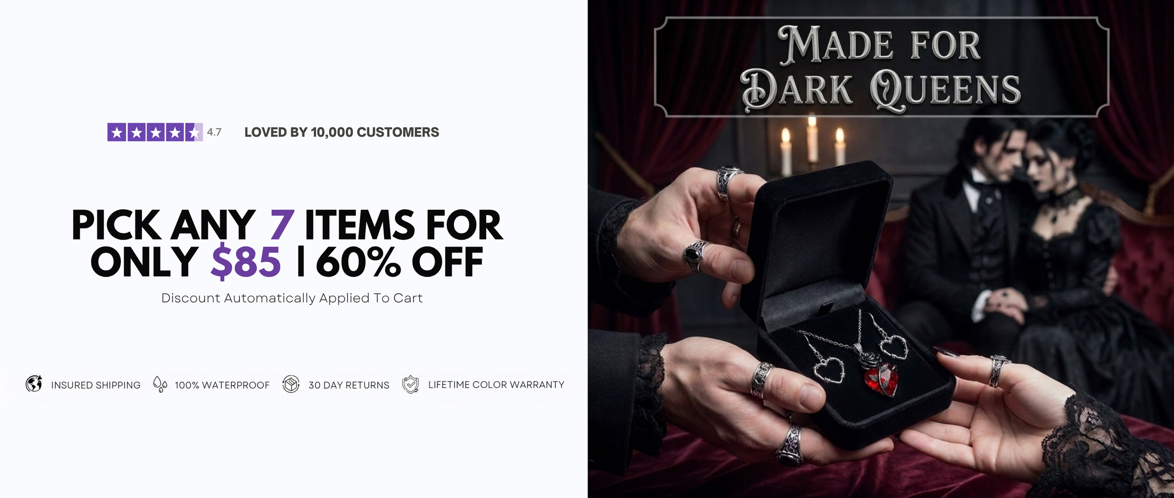 7 for $85 jewelry bundle