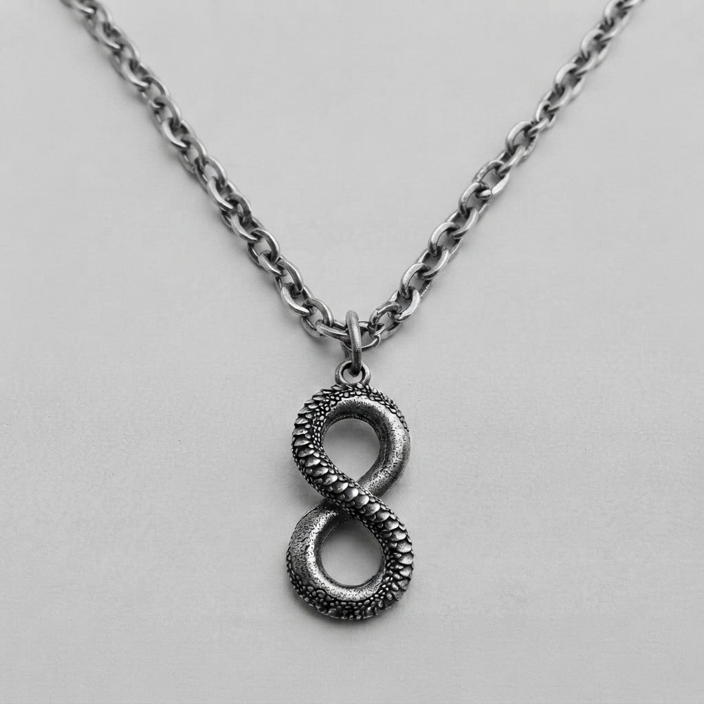 Serpent Infinity Necklace