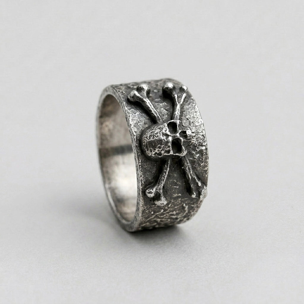 Memento Mori Band Ring