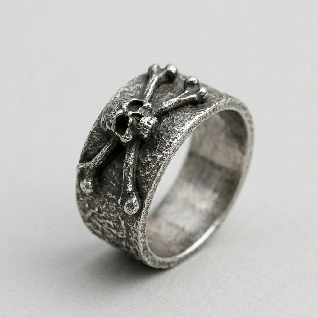 Memento Mori Band Ring