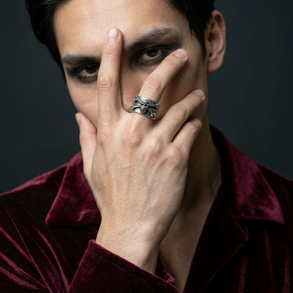 Memento Mori Band Ring