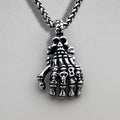 Skeleton Hand Pendant Necklace