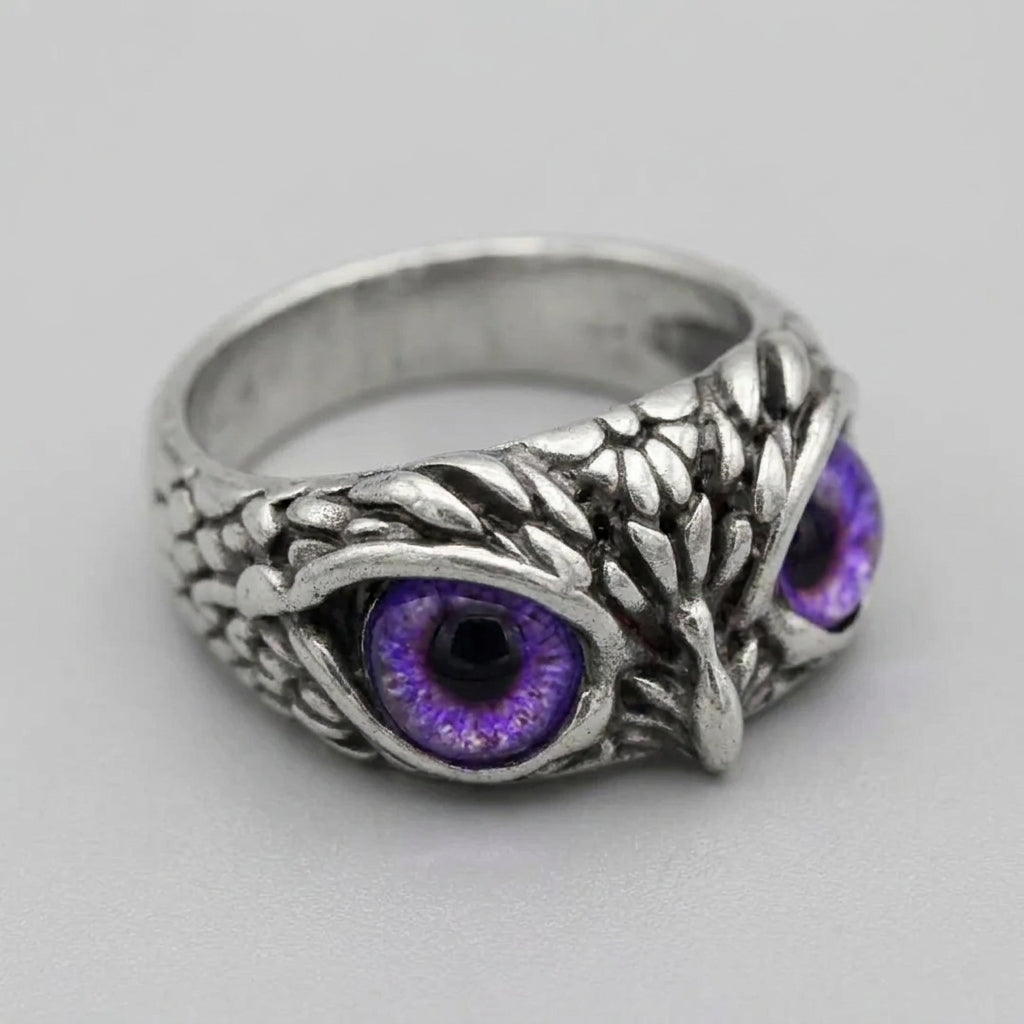 Mystic Owl Eye Ring