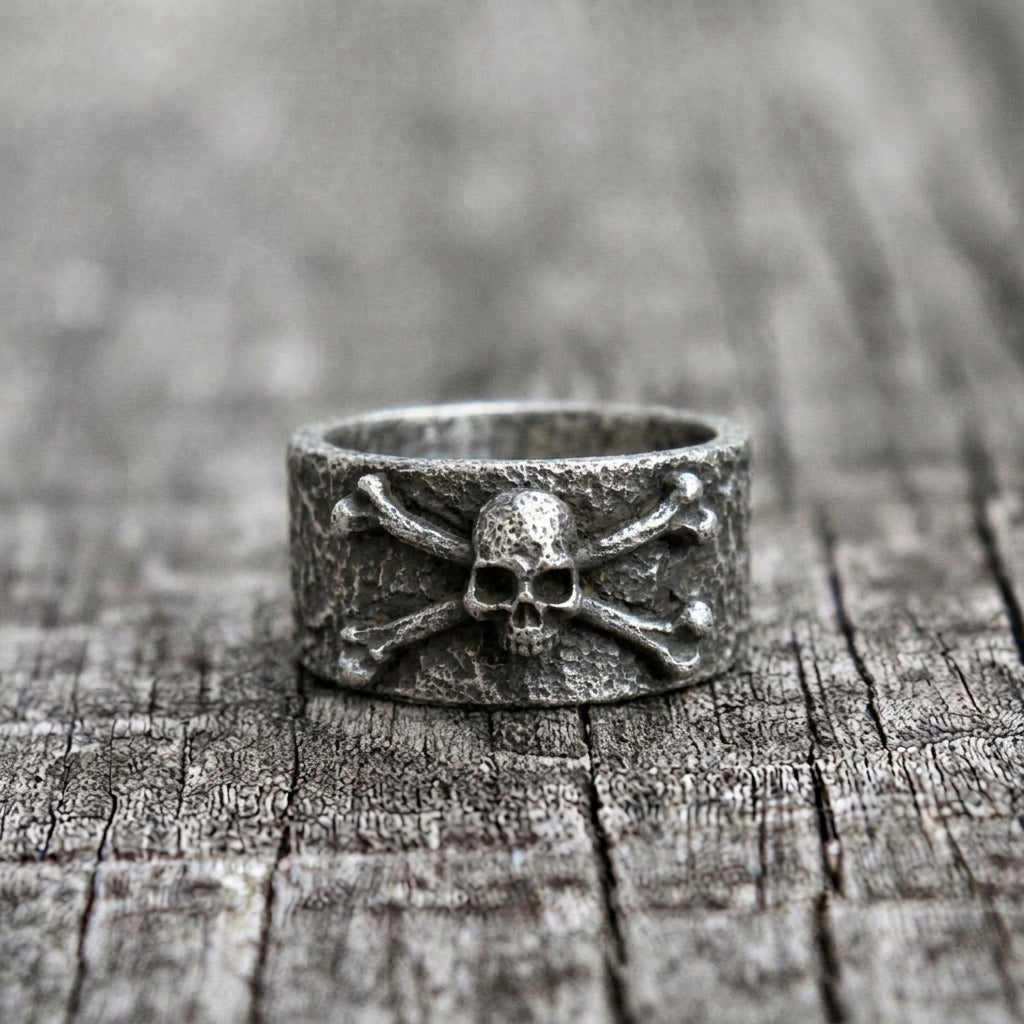 Memento Mori Band Ring
