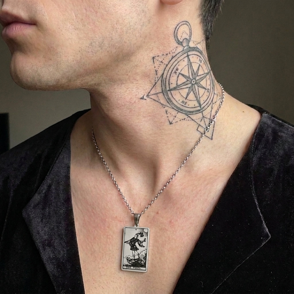 Fool Tarot Pendant Necklace