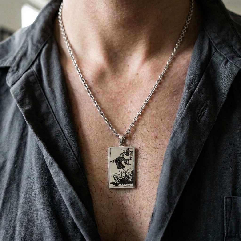 Fool Tarot Pendant Necklace
