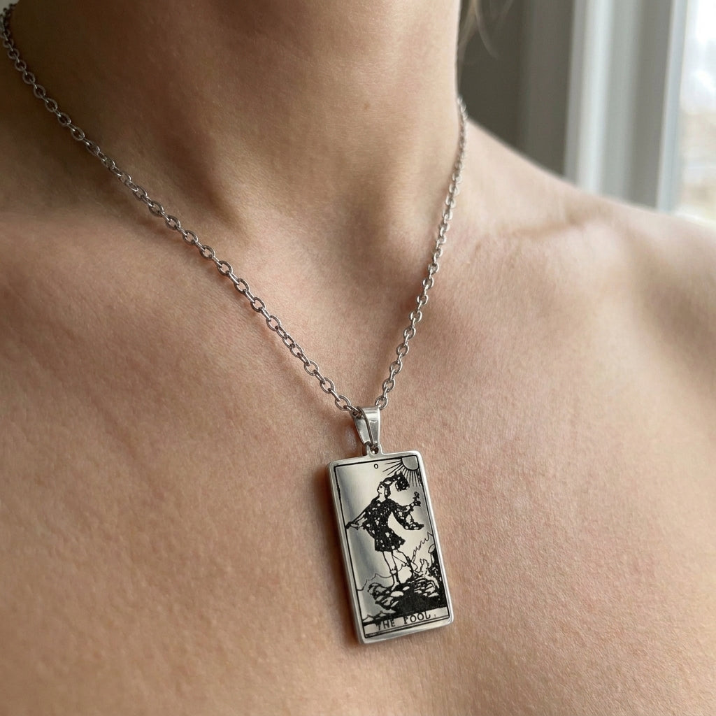 Fool Tarot Pendant Necklace