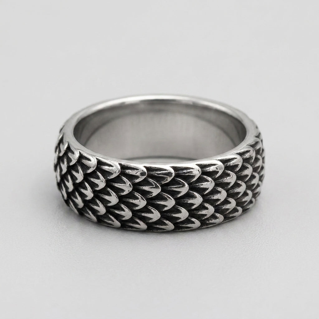 Dragon Scale Band Ring