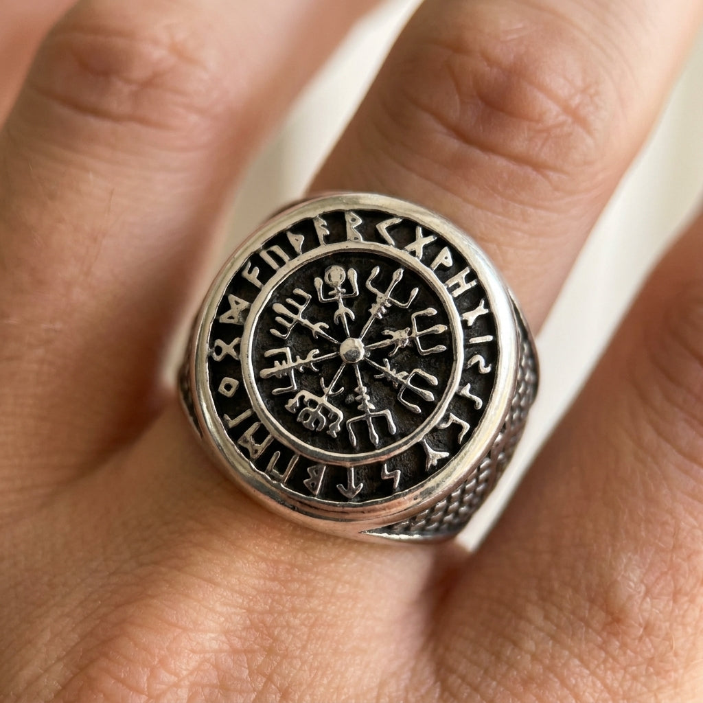 Viking Rune Futhark Ring