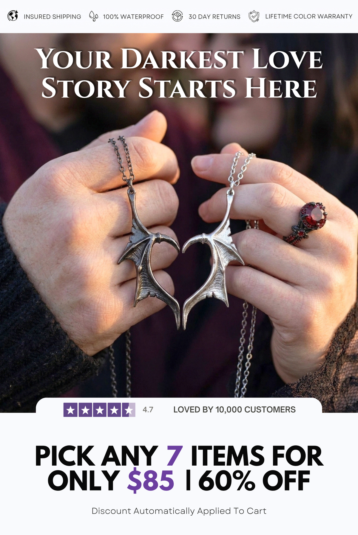 7 for $85 jewelry bundle