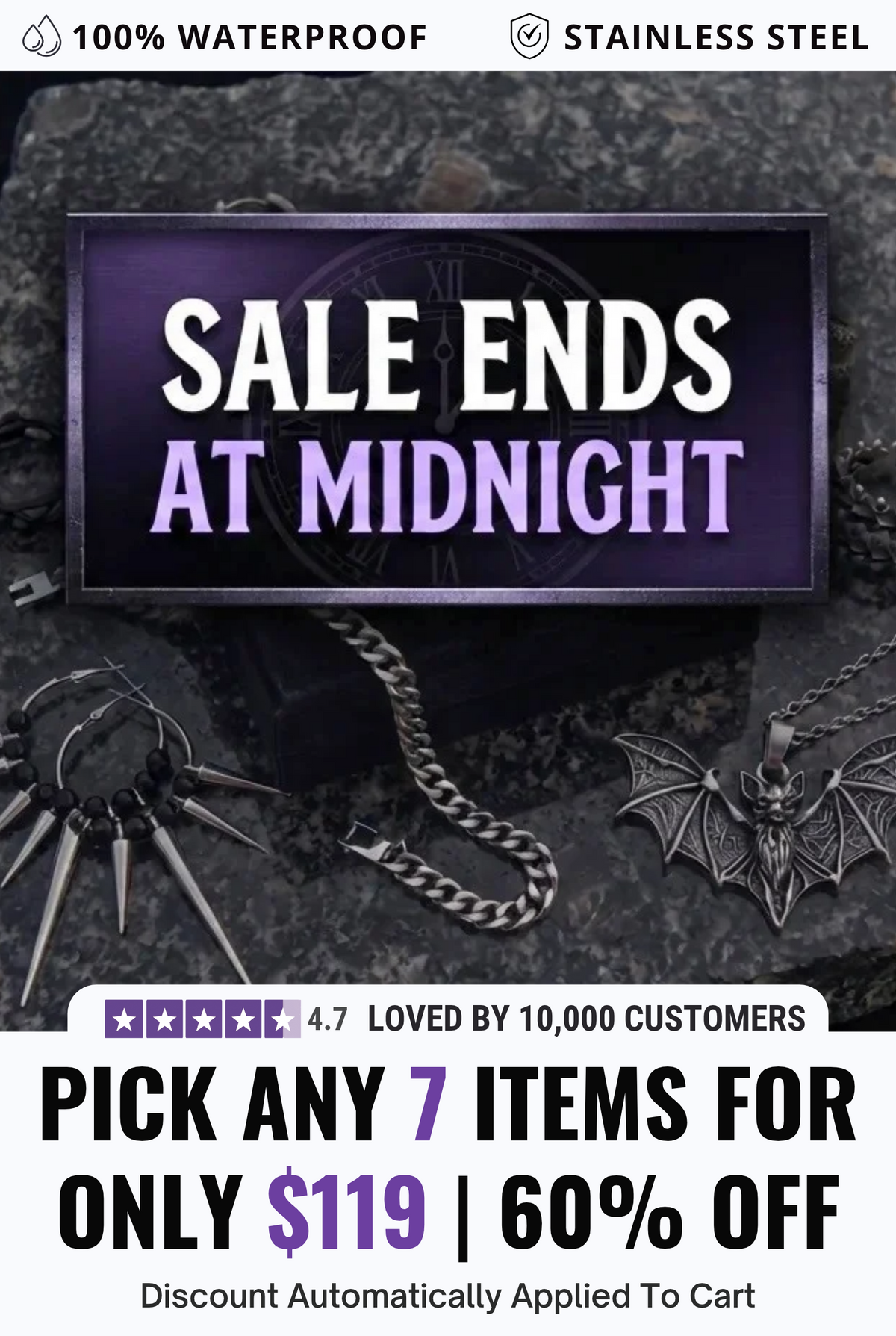 7 for 85$ jewelry bundle