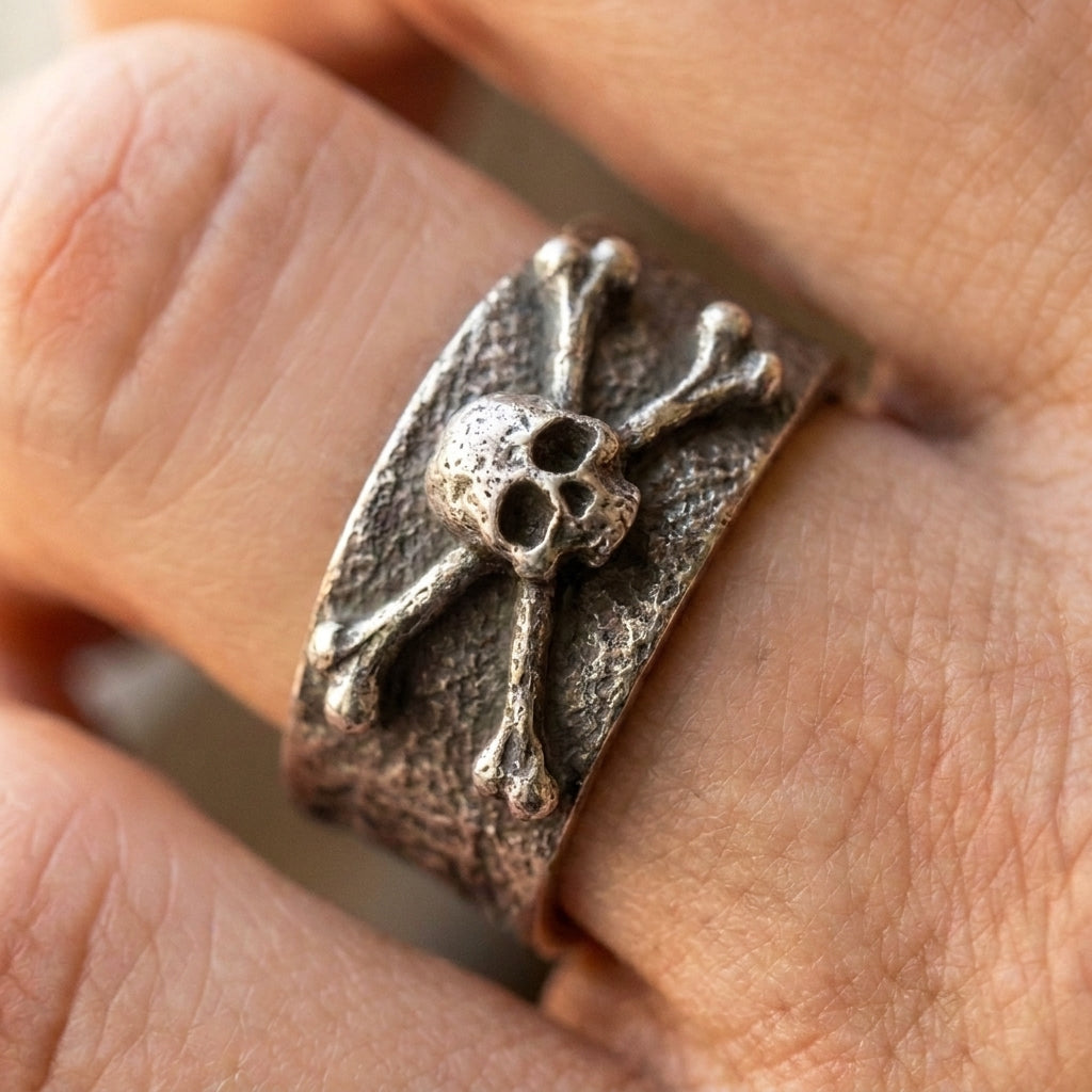 Memento Mori Band Ring